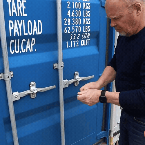 Precinto de alta seguridad ISO 17712 Clik-Lok 5 con perno de 10.5mm